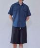 Centair Easy Wide Bermuda Pants_Black