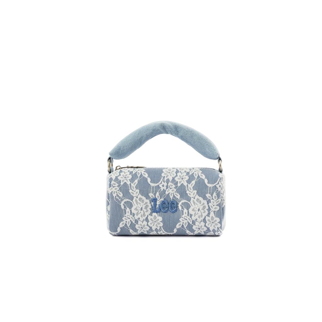 New Lee Fabric Handbag, Shoulder Bag, Crossbody Bag Large Size Women's Blue LE250038L-501