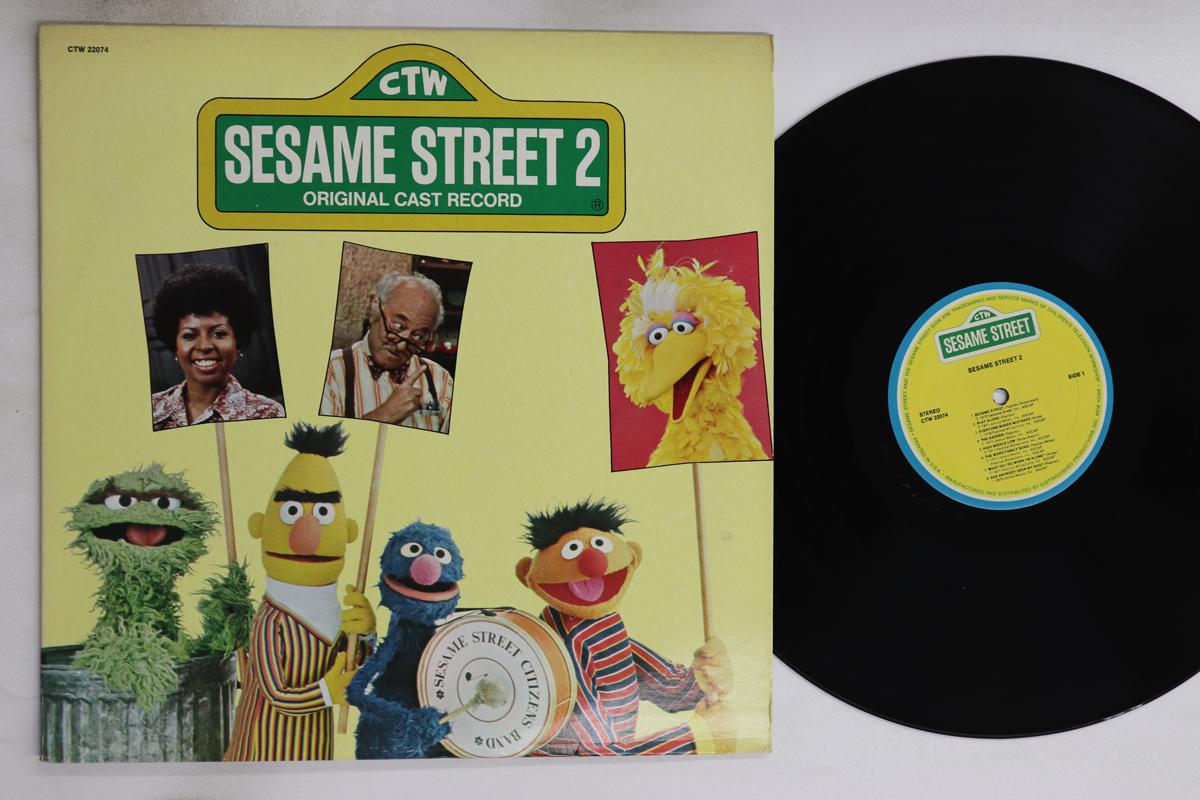 

LP Record SESAME STREET Sesame Street 2 Original Cast Reco CTW22074 SESAME STREET 1974 US Childrens Used