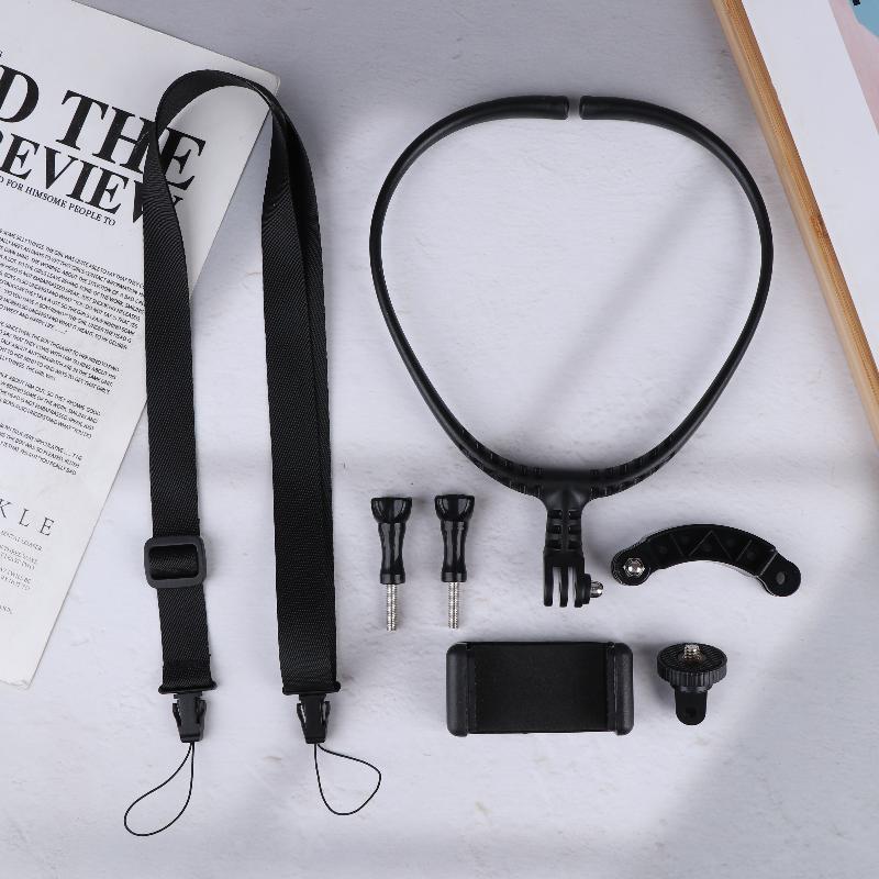 1 Set Handy Action Kamera 2 In 1 Hals Halterung Für Action Universelle Action Kamera Handy Zubehör