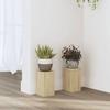 VidaXL Plant Stands 2 Pcs Sonoma Oak Engineered Wood, Flower Stand, Pot Stand, Plant Support 852881