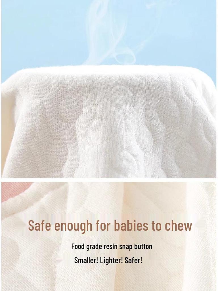 Jingqi Baby Autumn High-Waist Warm Cotton Clothes Set for Boys and Girls