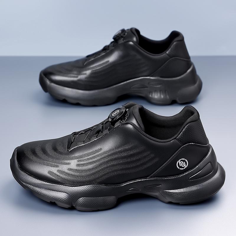 Fashion Lace Up Male Walking Shoes Non-Slip Male Casual Footwear Soft Sneakers Leisure Walk Men's Hiking Shoes Non Slip Outdoor Sneakers