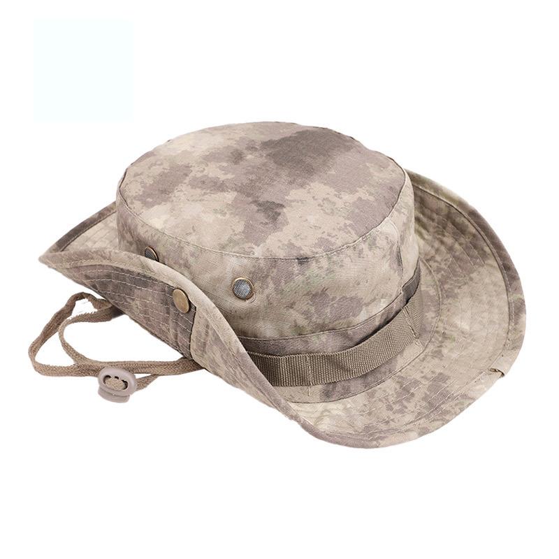 Men Military Tactical Caps Sport Hunting Hiking Hat Breathable Bucket Hat Man Camo Sun Cap Jungle Fishing Camping Hat Sportswear
