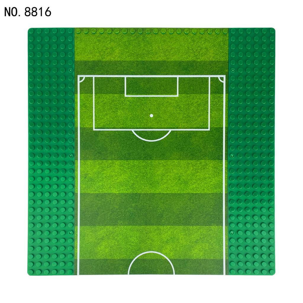 Set da Pallacanestro Blocchi da Costruzione Canestro da Pallacanestro Base per Campo da Pallacanestro Giocattolo a Particelle Piccole Sacchetto