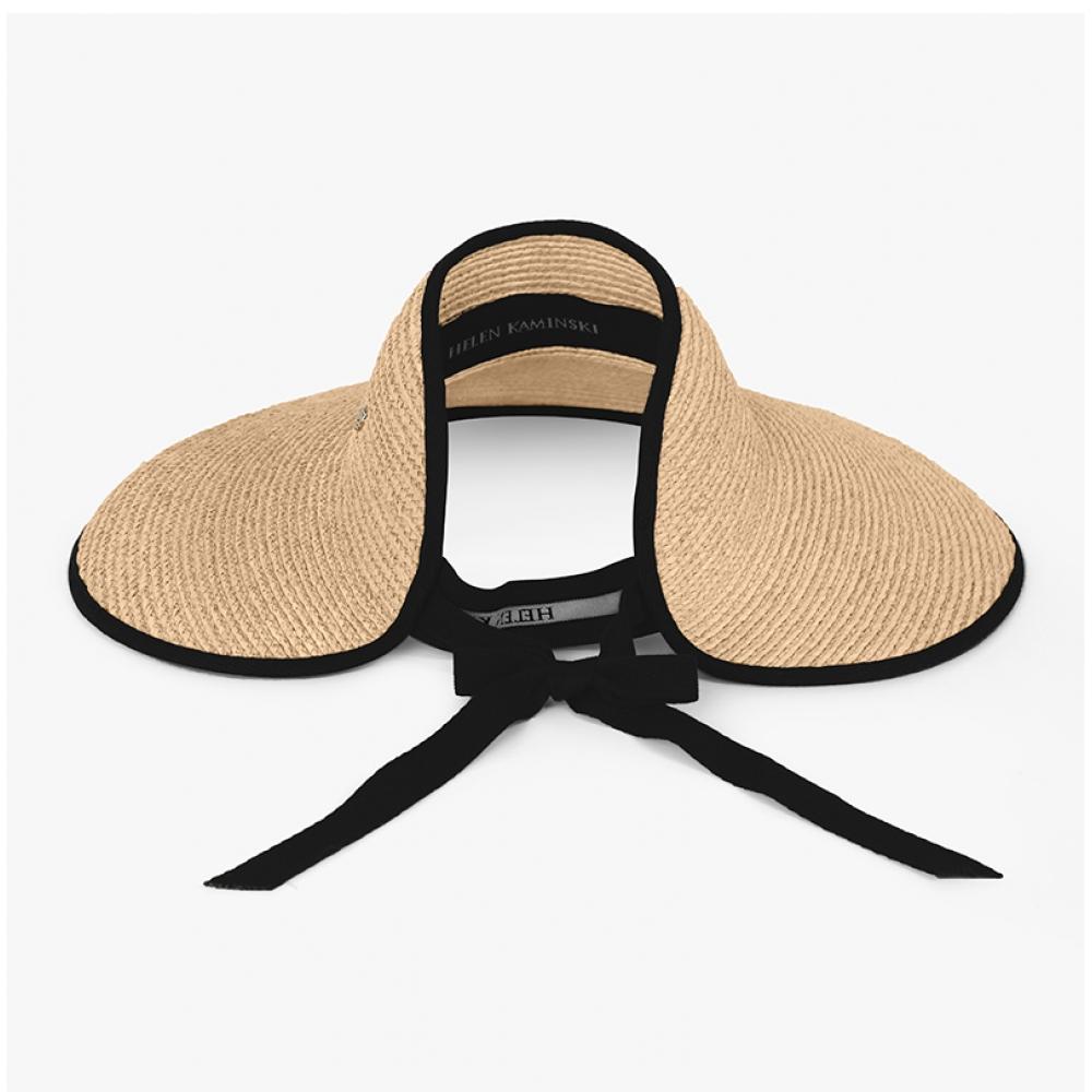 Helen Kaminski Hat50315 Ntm My Natural Midnight Visor Sun Cap