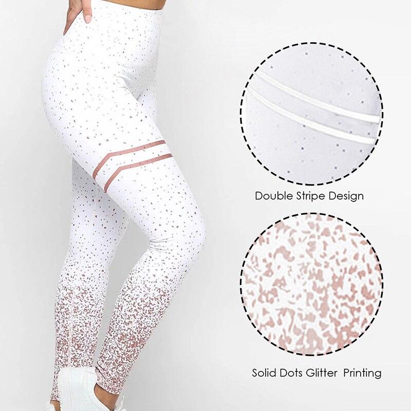 Women Sport Fitness Legging Gym High Waist Femme Energy Fat Control Running Push Up Leggings New Workout Sports Stretchy Pants