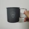 Aluminum Folding Camping Cup, Lightweight and Boiling Water Safe