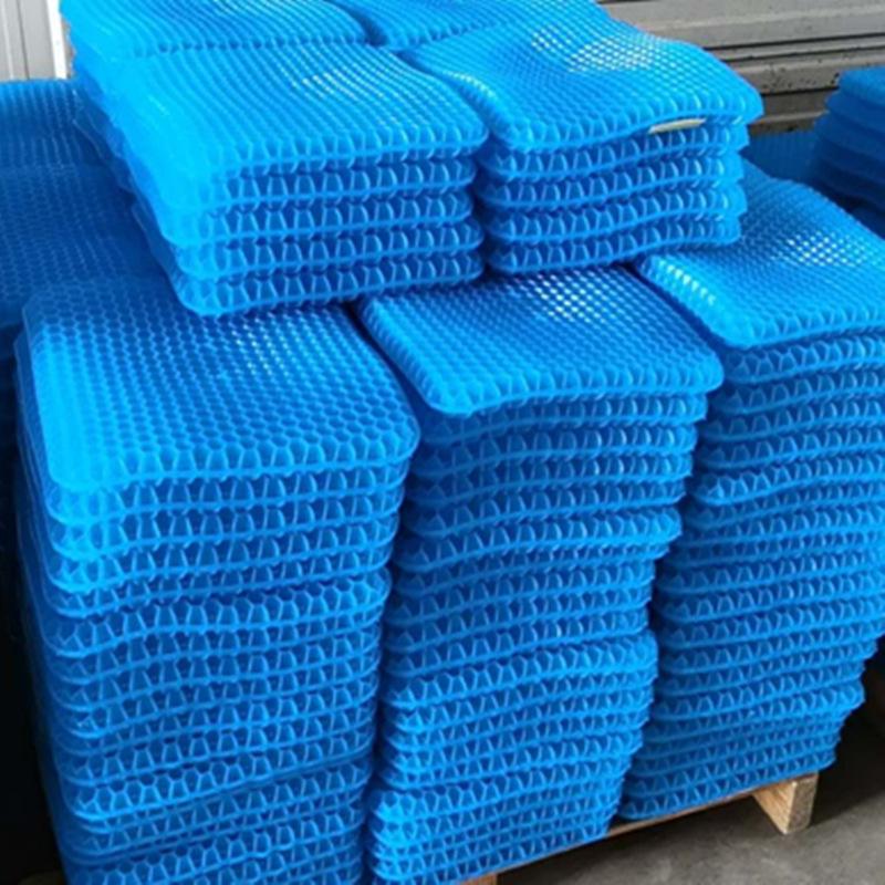 Gel Honeycomb Seat Cushion - Breathable, Double-Layer, Square Ice Pad for Car and Chairs