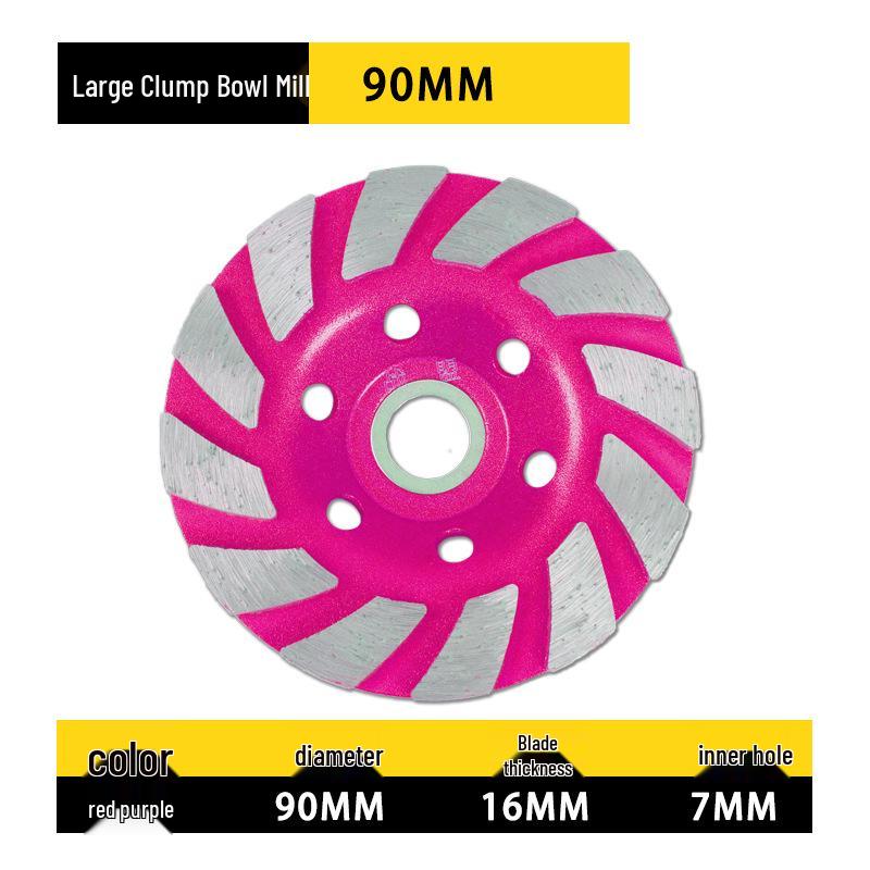 Diamond Grinding Disc for Angle Grinders - Marble, Stone, Concrete Floor Edging & Sanding Wheel