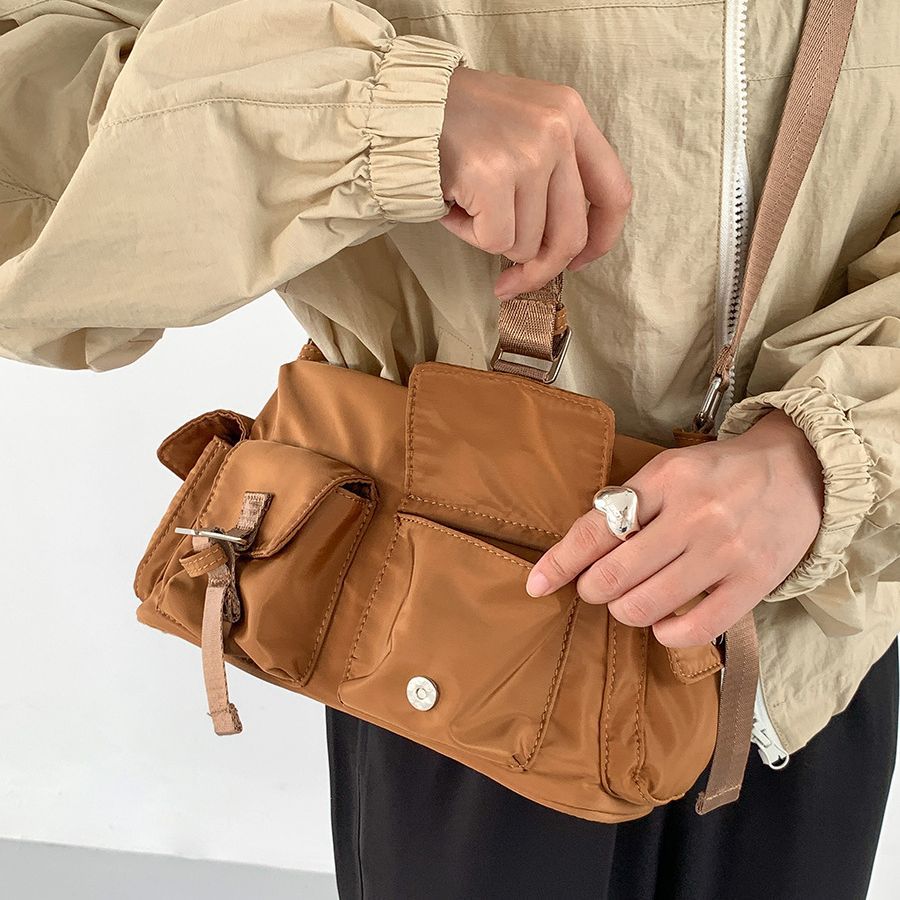 

Women S Nylon Zipper Shoulder Bag Casual Bags With Top Handle For Ladies Feminine Shoulder Bag Premium Durable