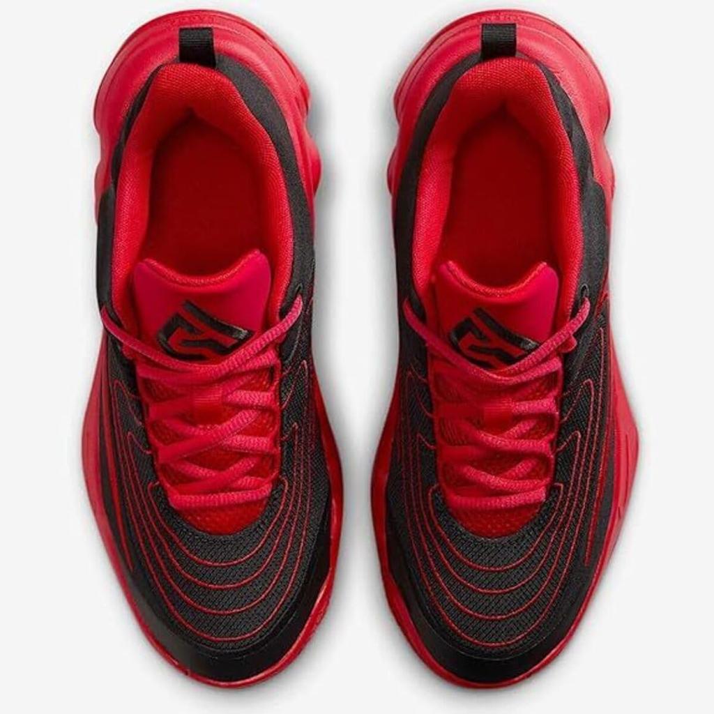 Nike Giannis Immortality 4 Size J, Black/University Red/Team Red, FZ6734-005, 24.5cm