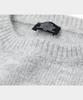 LETTERCOMO Daily Wool Round Knit Light Grey