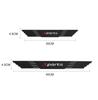 4PCS Universal Rubber Car Door Scuff Sill Cover Panel Step Protector Bumper Corner Protector