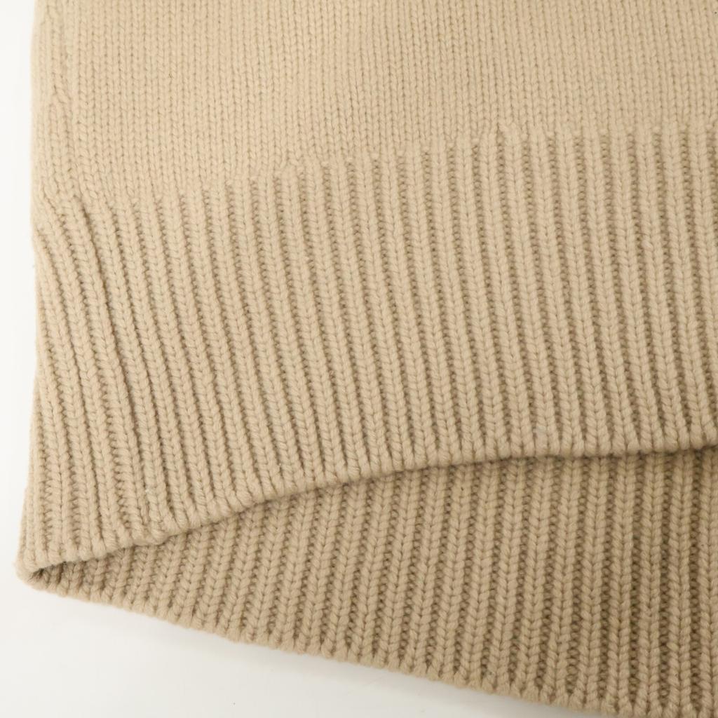 Muse Beige Wool Cashmere 5G Pullover Sweater Tops Not Written beigeUsed