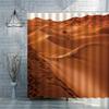 Desert Scenery Shower Curtain Blue Sky White Cloud Ground Fissure  Dead Tree Bathroom Decoration Waterproof Cloth Curtains