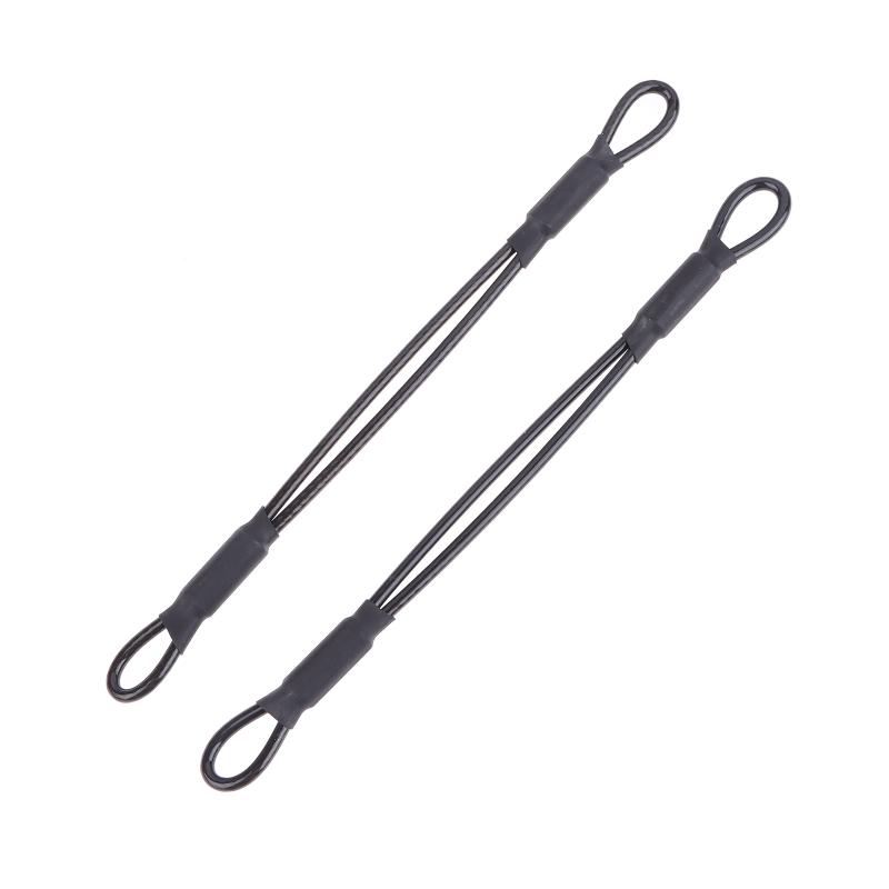 Heavy Duty Stainless Steel Helmet Lock Anti-theft Cable for Motorcycle Riders 2/5/10Pcs