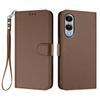 For Samsung Galaxy S25 Edge Leather Case Wallet Stand Phone Cover with Wrist Strap