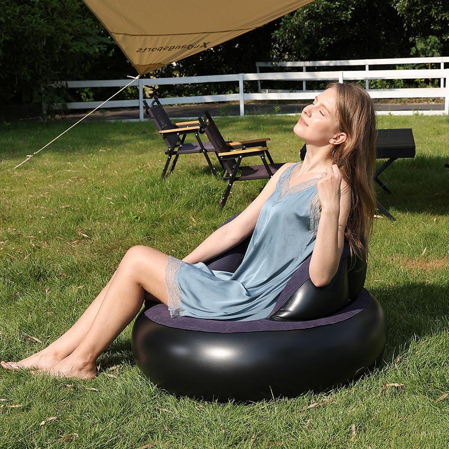 Inflatable Folding Outdoor Sofa Recliner Seat