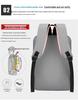 High-end Men's 15-inch Multifunctional Business Backpack with USB and Logo Printing Option