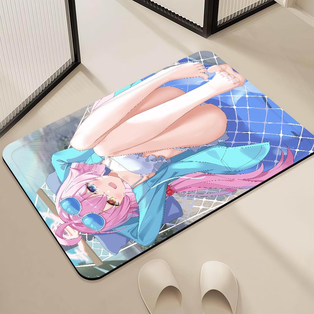 Game Door A-Archive Mat Bedside Entrance Bath Floor Decoration Corridor Door Mat Carpet Takanashi Living Room Hoshino Balcony
