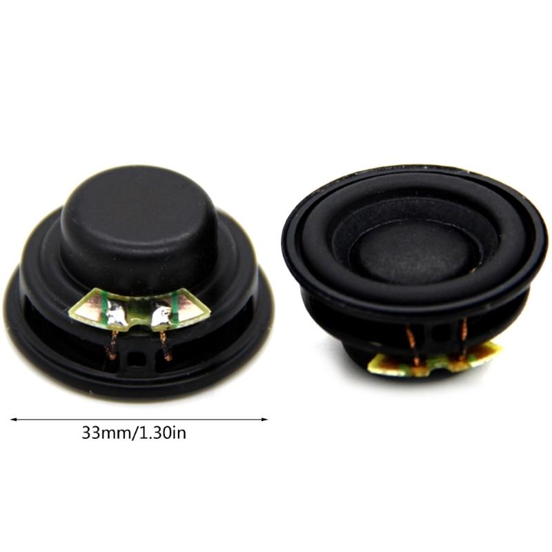 33mm 4Ohm 3W Portable Speaker 1.3inch 3W Full-Ranges Multimedias Speaker Metal Speaker 33mm Inner Magnetic Speaker