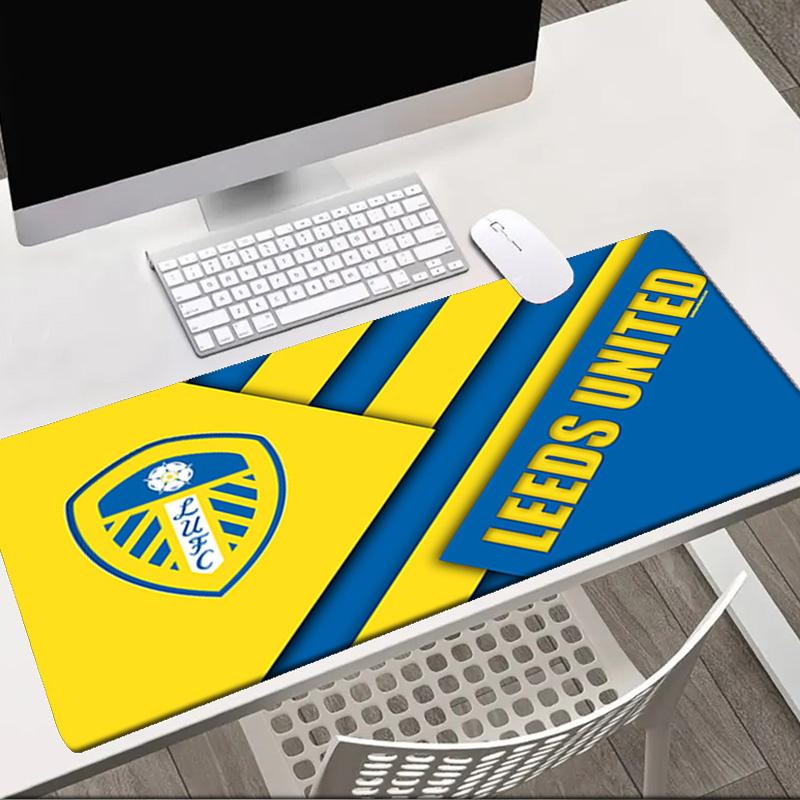 Leeds United Crest Legacy Mouse pad Office Desk Mat, Gaming Mouse Pad Mousepad, keyboard pad,Heavy-Duty Non-Slip Rubber Backing, Gift