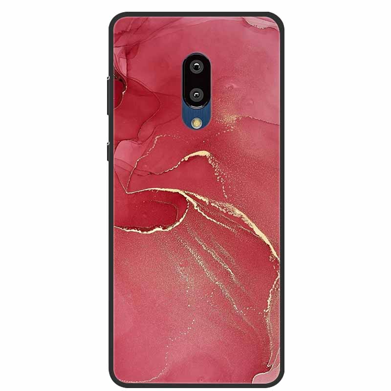 For Sharp Aquos Zero 2 Case Bumper Marble Silicone TPU Soft Phone Cover For Sharp Aquos Zero2 SH-Z20 SHV47 Case Cartoon Funda