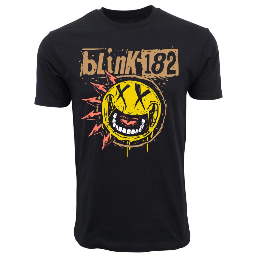 Blink-182 SMILING FACE GRAPHIC T SHIRT UNISEX SIZE S-5XL XXXL