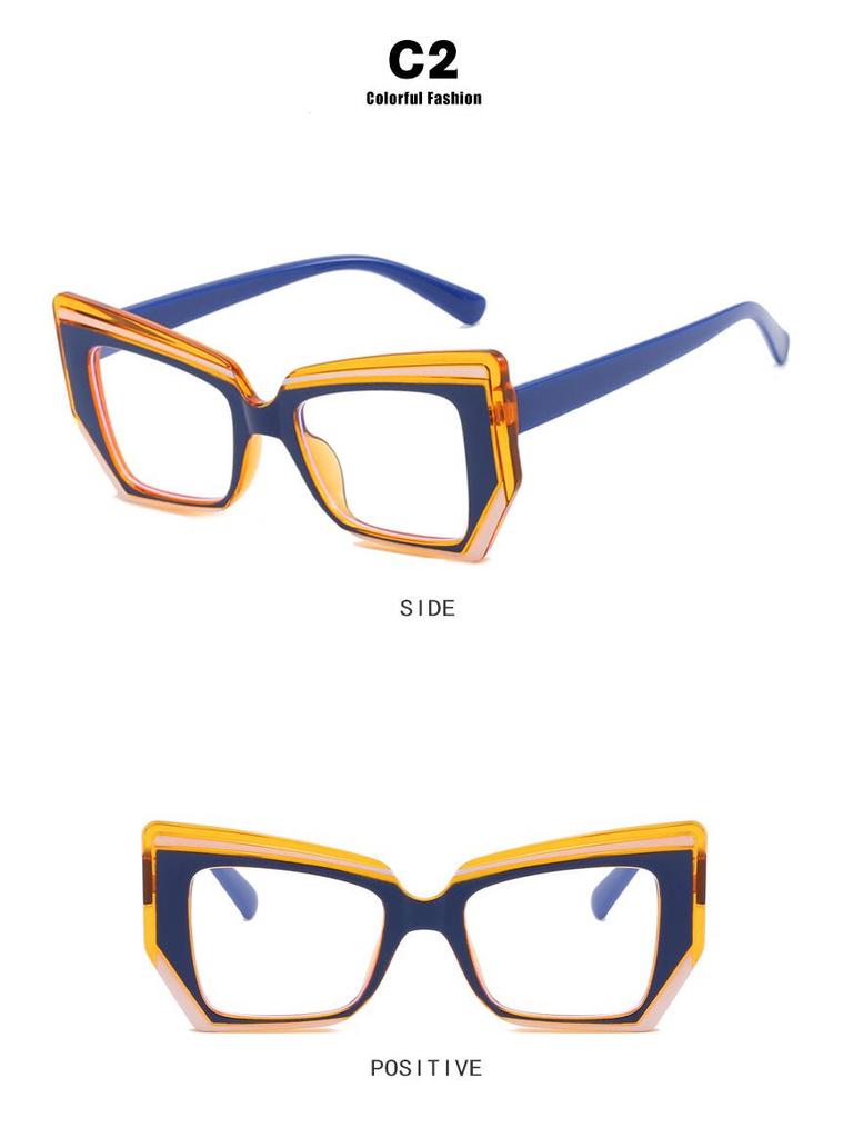 Avant-Garde TR90 Anti-Blue Light Eyeglass Frame - Unique European & American Style