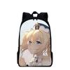 Harajuku Youthful K-Pop Genshin Impact Student School Bags Notebook Backpacks 3D Print Oxford Waterproof Boys/Girls Travel Bags