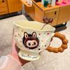 Bubu Tasse Hoher Erscheinungsgrad Keramik Mädchen Paar Geburtstagsgeschenk Wasserbecher Souvenirgeschenk Cartoon