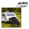 Drawbar Cover, Universal Drawbar Cover Weather Protections Tow Bar Protective Cover for Caravans Motorhome Trailer