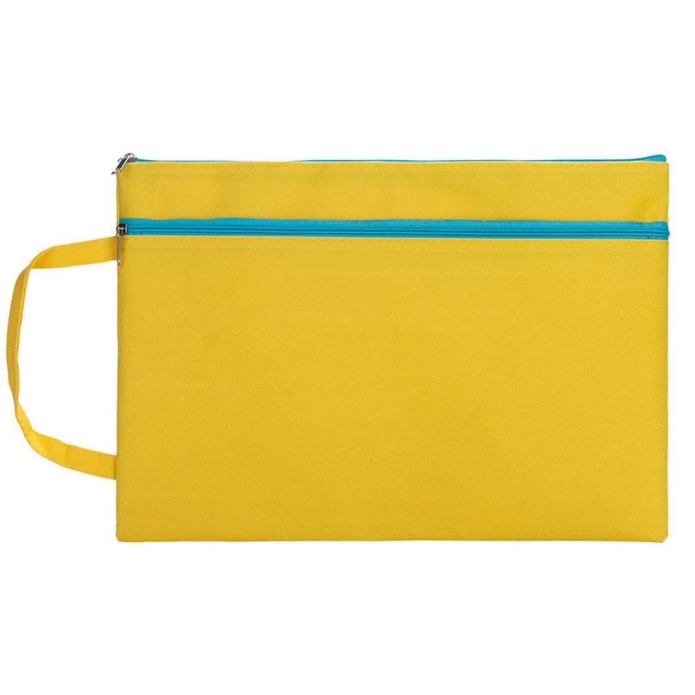 

Органайзер для бумаги А4 Держатель для файлов Органайзер для документов Сумка для файлов А4 Органайзер для файлов А4 Школа Офис Yellow-Double Layer