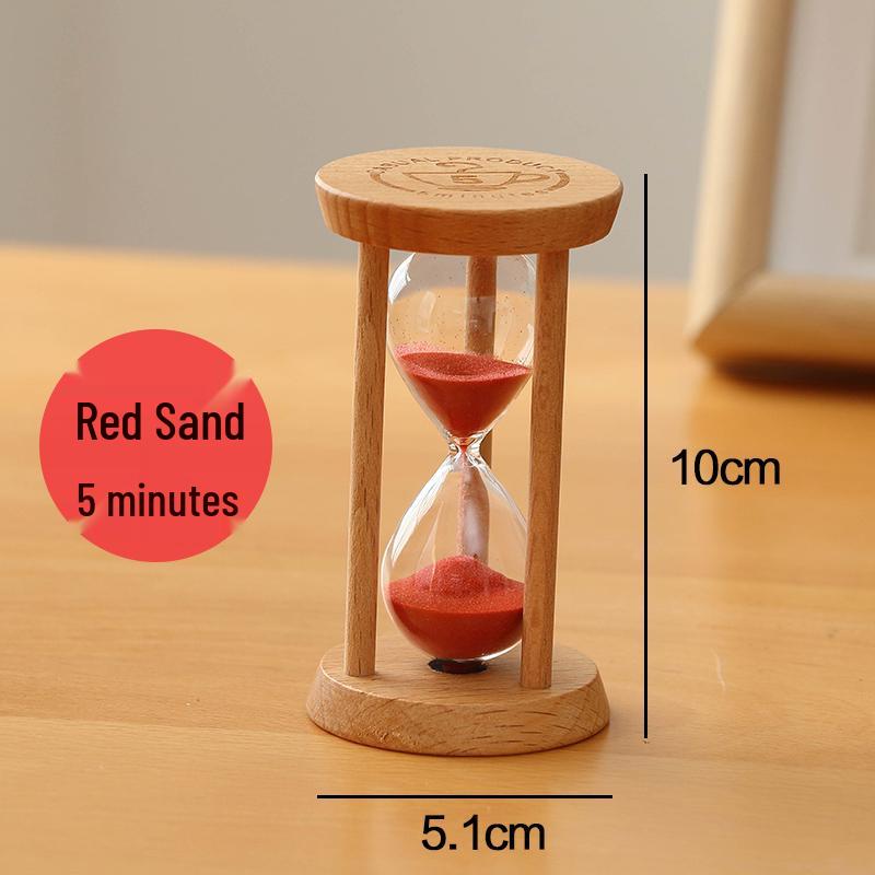 Drop-Proof Hourglass Timer for Children - 5/20/30 Min Options, Learning and Decorative Quicksand Design