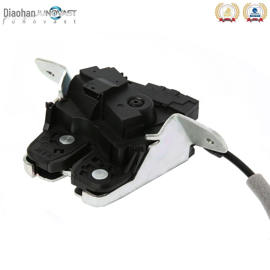 The 6006654-00-B electric tailgate lock actuator fits 2014-2020 Tesla models.