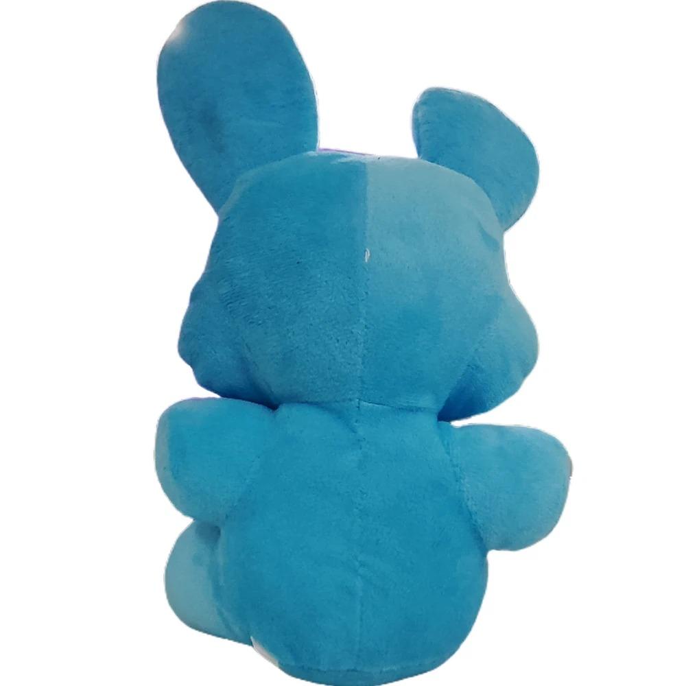 9.8” Plush Blue Rabbit Bonnie Plush Stuffed Animal Doll Game and Anime Fans Made Plushies for Boy Girl Plush Gifts