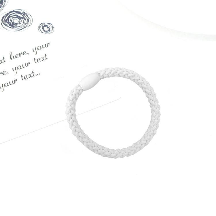 Korean Handmade Knitted Hair Scrunchies: High Elasticity, Braided Style Hair Ties.