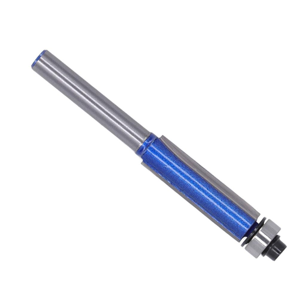 Blue Chamfer End Mill Professional Robust Stable   Trimming Milling Cutter Bit for Woodworking 6mm Shank