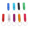 9pcs   Holder, Aluminium   Box Case   with Keychain, Water Proof Medicine Holder for Outdoor Storage