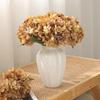 Artificial Hydrangea Silk Flowers Home Vases Table Accessories Wedding Wall Diy Gift Box Bridal Bouquet Holiday Party Decoration