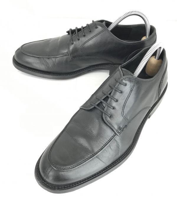 

Royal Class Premium Leather U-Tip Dress Shoes Black 26.5(USED)