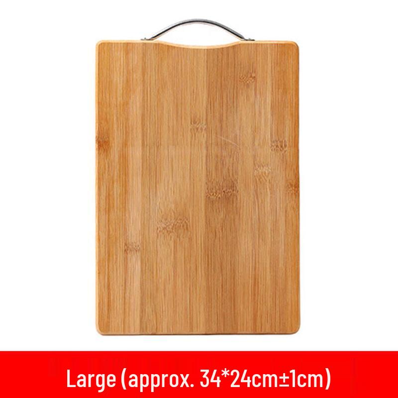 ZISIZ Large Thick Bamboo Cutting Board Set