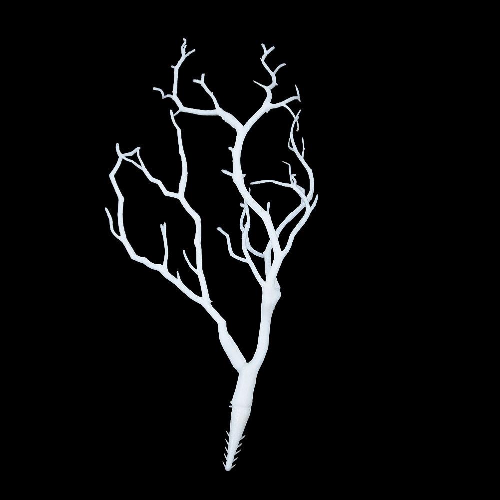 Simulation branch Tree Branch Decoration Beautiful Room White/Green/Coffee Fake