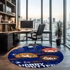 Harry Potter Printed Round Rug Carpet Chair Rug Area Rug Entryway Doormats,for Office Chair Living Room Bedroom Kitchen Room.