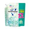 Mondahmin Clear Mint Mouthwash Refill, Large Capacity 1.7L, Mild Mouthwash, Oral Care