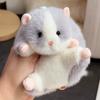 New Products Cute Golden Bear Little Hamster Plush Toy Cartoon Cute Pet Keychain Bag Pendant Girl Style To Good Friends