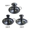 Taper Metal Candle Holder Collectible Creative Metal Candles Candlestick for Party Dinner Table Fireplace Hotel Home Decor