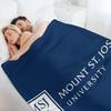 The Mount St. Joseph University Throw Blanket Plaid Sofa Kid'S heavy to sleep Blankets
