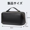 YOOAEFRTY Large Capacity Makeup Cosmetic Vanity PU Leather Cosmetic Perfect for Business Black Pouch, Bag, Pouch, Portable, Bag, Travel, Trips,